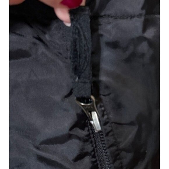 Eddie Bauer Brand Goose-Down Black Jacket Vest 100% Nylon Women's Size XL (READ) - Picture 5 of 15